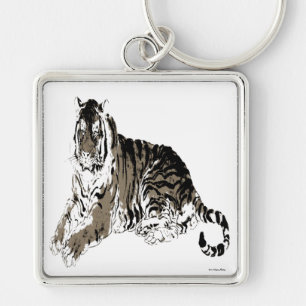 Porte-clés Relaxant Tiger Porte - clé