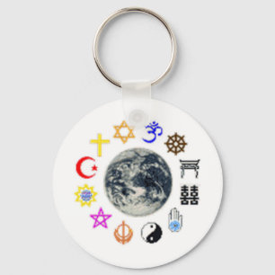 PORTE-CLÉS RELIGIONS DU MONDE