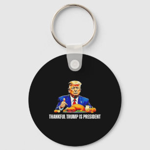 Porte-clés Remerciements Trump Le Président Thanksgiving Drôl