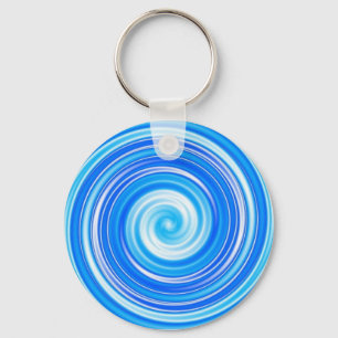 Porte-clés Remous bleus