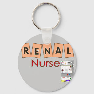 Porte-clés Renal Nurse Fresenius Machine Design