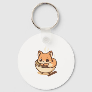 Porte-clés Renard des nouilles