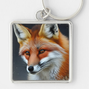 Porte-clés Renard rouge