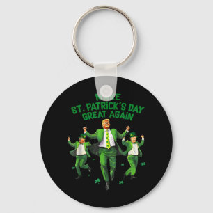 Porte-clés Rendre la grandeur du Jour de la Saint Patrick à n