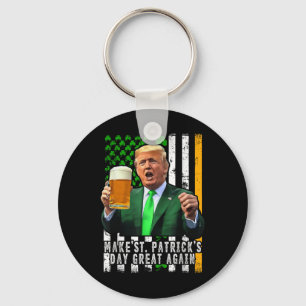 Porte-clés Rendre la grandeur du Jour de la Saint Patrick aux