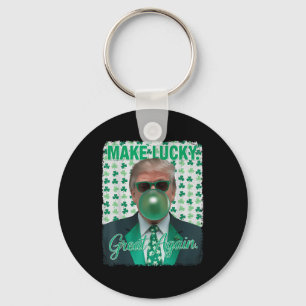 Porte-clés Rendre sa chance à la grande nouvelle Shamrock irl