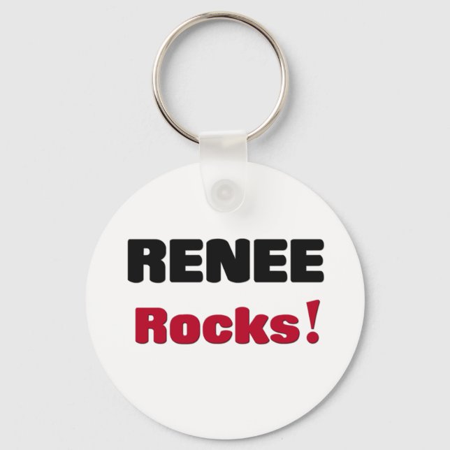 Porte-clés Renee Rocks (Recto)