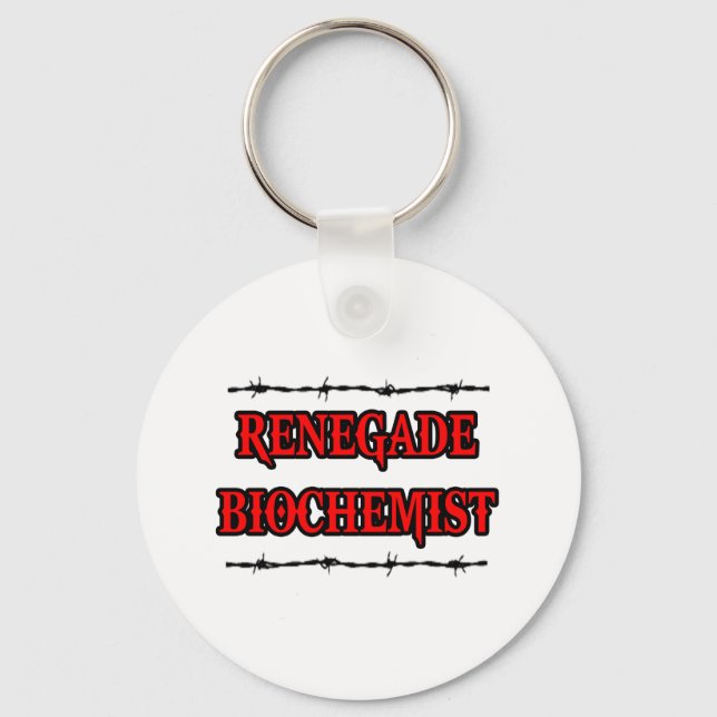 Porte-clés Renégat Biochimiste (Recto)