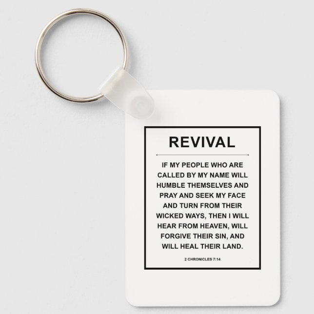 Porte-clés Renouveau (Recto)