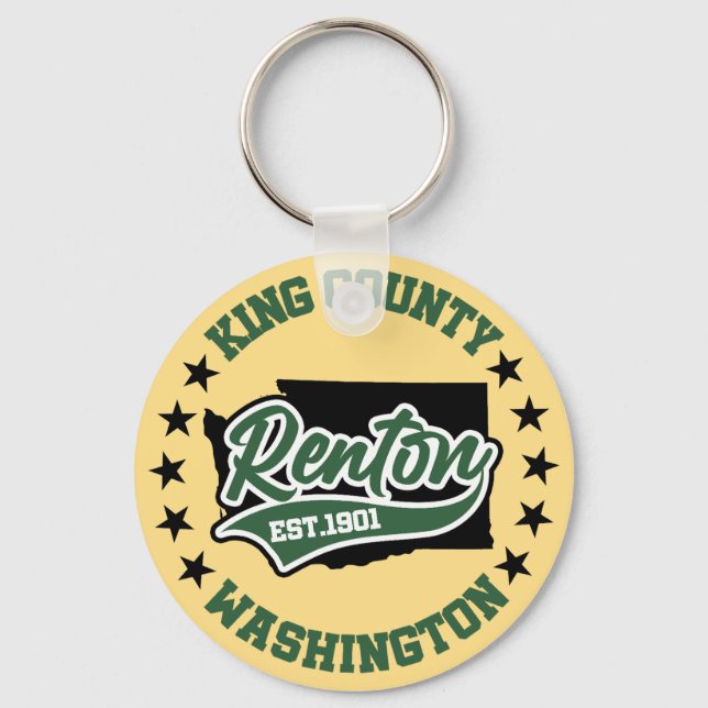 Porte-clés Renton, Washington (Recto)