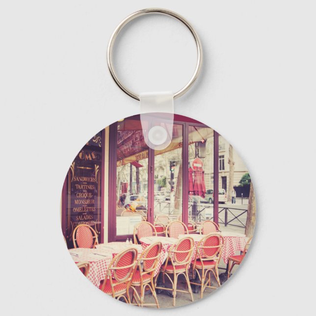 Porte-clés Repas À Paris Al Fresco (Recto)
