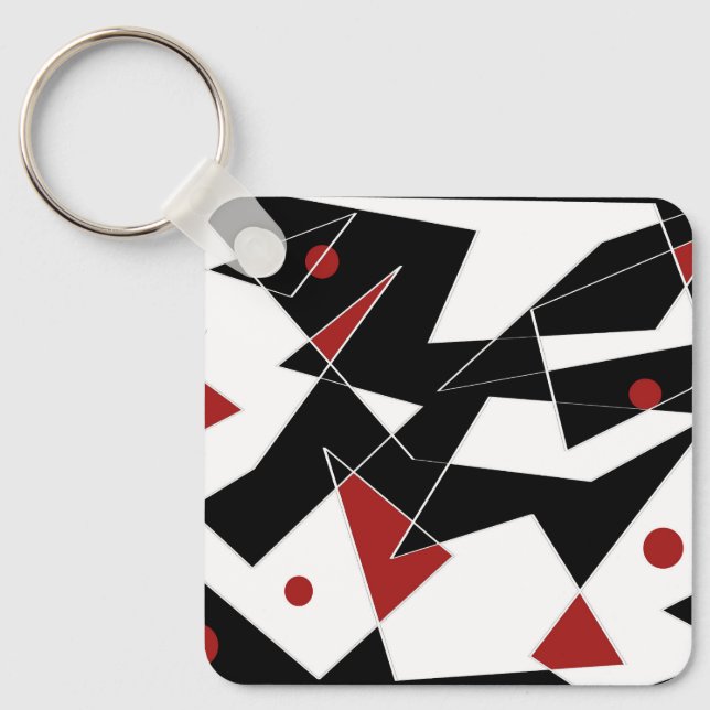 Porte-clés Repérer les balles rouges (Recto)