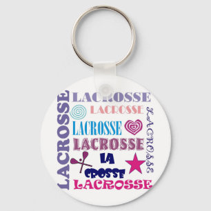 Porte-clés Répétition de lacrosse