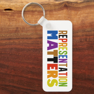 Porte-clés Représentation Fait Une Différence Arc-en-ciel Div