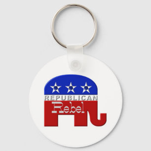Porte-clés Républicain-Éléphant