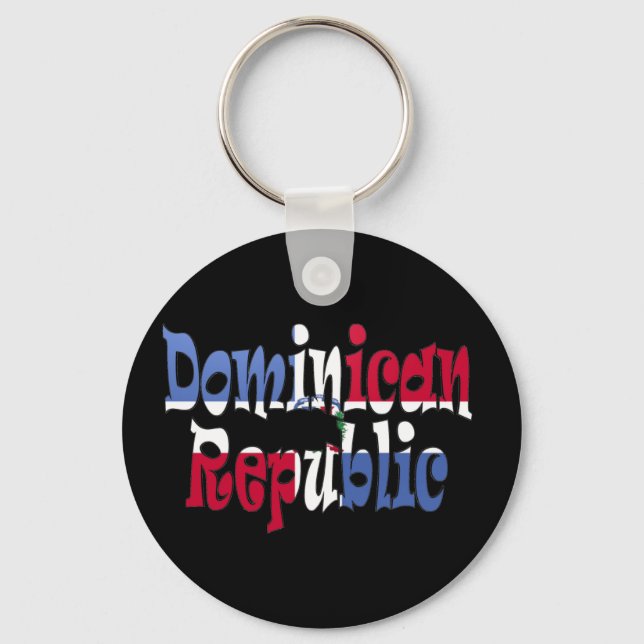 Porte-clés République dominicaine (Recto)