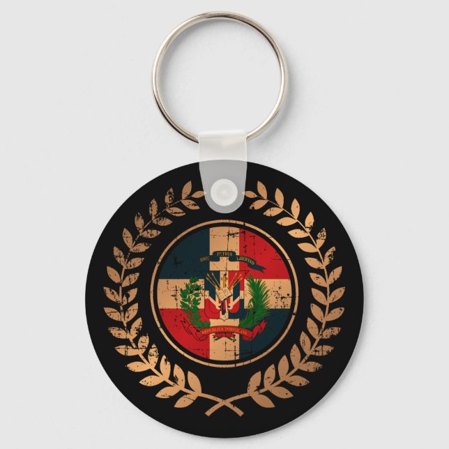 Porte-clés République dominicaine (Recto)