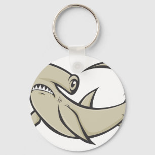 Porte-clés Requin de poisson-marteau sérieux