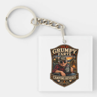 Porte-clés Réserve de camping des Vieilles Rabats Grincheux