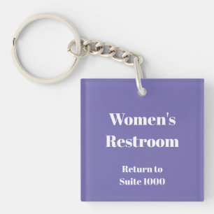 Porte-clés Réservoir pour femmes Retour à la suite Numéro