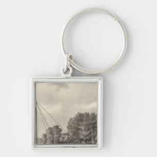 Porte-clés Résidence de Joseph Francis, Tom's River, New Jer