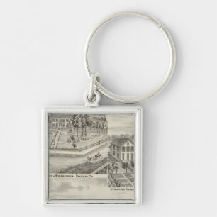 Porte-clés Résidence de Milton Thornburgh Fayette Co