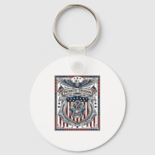 Porte-clés Résine Patriotique