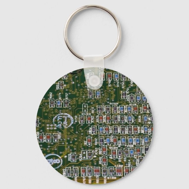 Porte-clés Résistances sur carte (Recto)