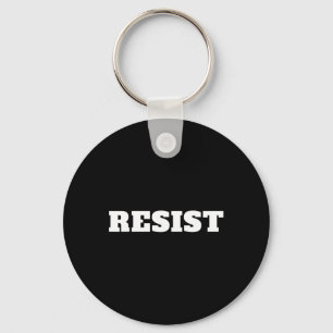 Porte-clés Résistez. Anti Trump #résistance contre Donald Tru