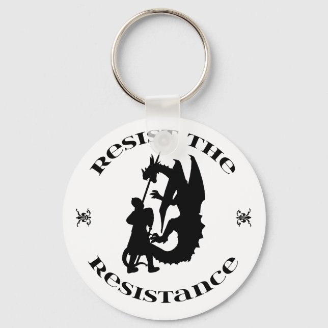 Porte-clés Résistez au Porte - clé de résistance (Recto)