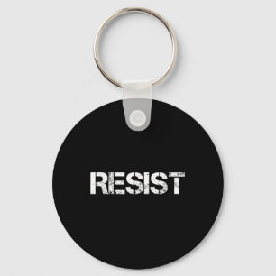 Porte-clés Résistez Au Tee - shirt De La Résistance, Pas À Mo
