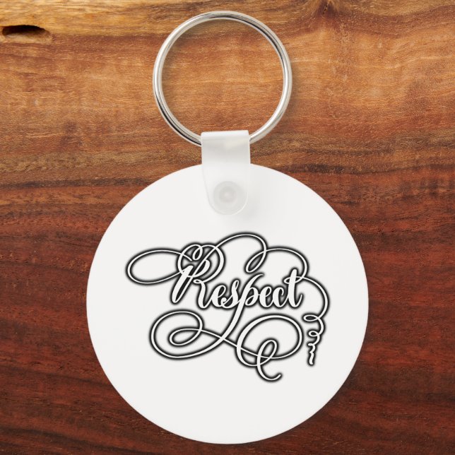 Porte-clés respect  (Recto)