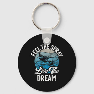Porte-clés Ressentez Le Spray Live The Dream Water Ski