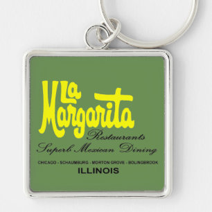 Porte-clés Restaurants de margarita de La de l'Illinois