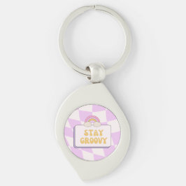 Porte-clés Restez Groovy