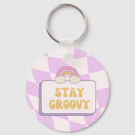 Porte-clés Restez Groovy