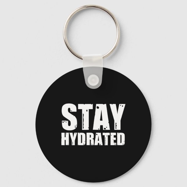 Porte-clés Restez hydraté (Recto)