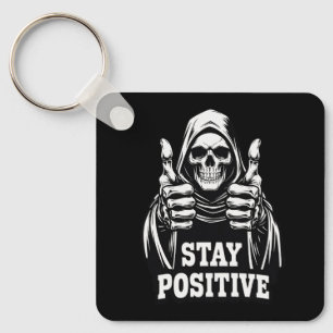 Porte-clés Restez Positif