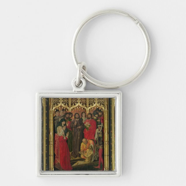 Porte-clés Résurrection de triptyque de Lazarre ; Augmenter (Devant)