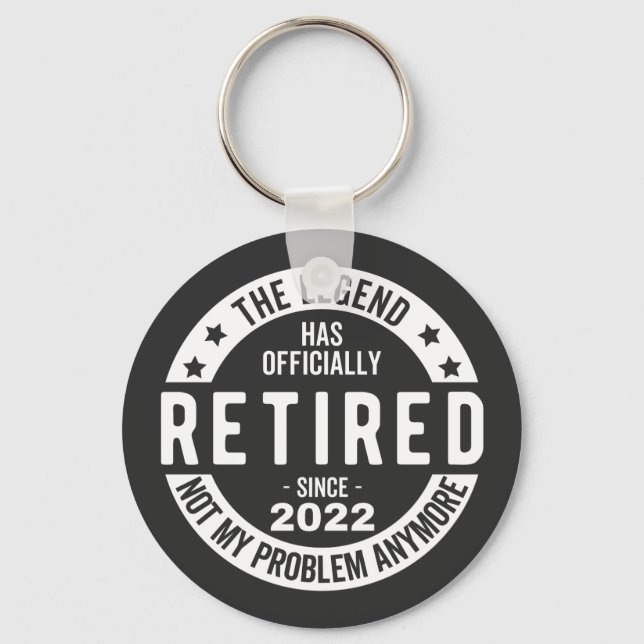 Porte-clés Retired (Recto)