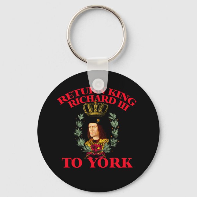 Porte-clés Retour Richard le troisième à York (Recto)