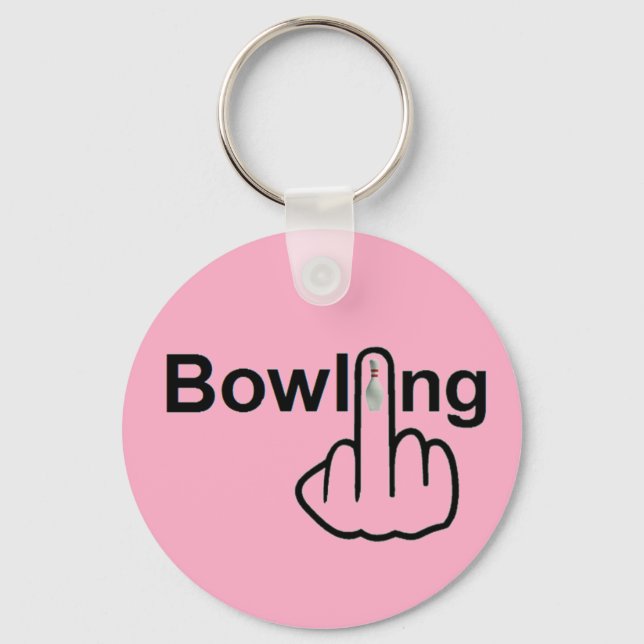 Porte-clés Retournement porte - clé Bowling (Recto)