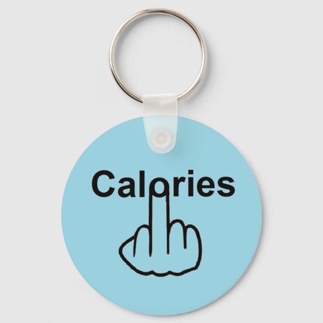 Porte-clés Retourner calories porte - clés (Recto)