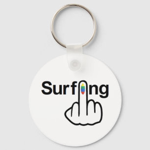 Porte-clés Retourner porte - clé surf