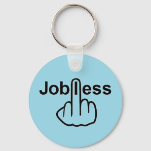 Porte-clés Retourner sans emploi porte - clé