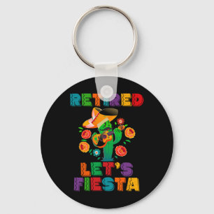 Porte-clés Retraite Mexicano Fiesta Retraite Cinco De