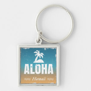 Porte-clés Rétro Aloha Hawaï