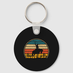 Porte-clés Rétro équitation Rodéo Western Country Cowbo