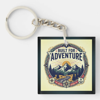 Porte-clés Rétro Fabriqué pour l'Aventure