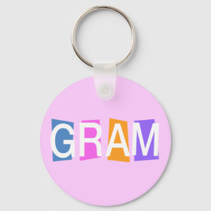 Porte-clés Retro Gram